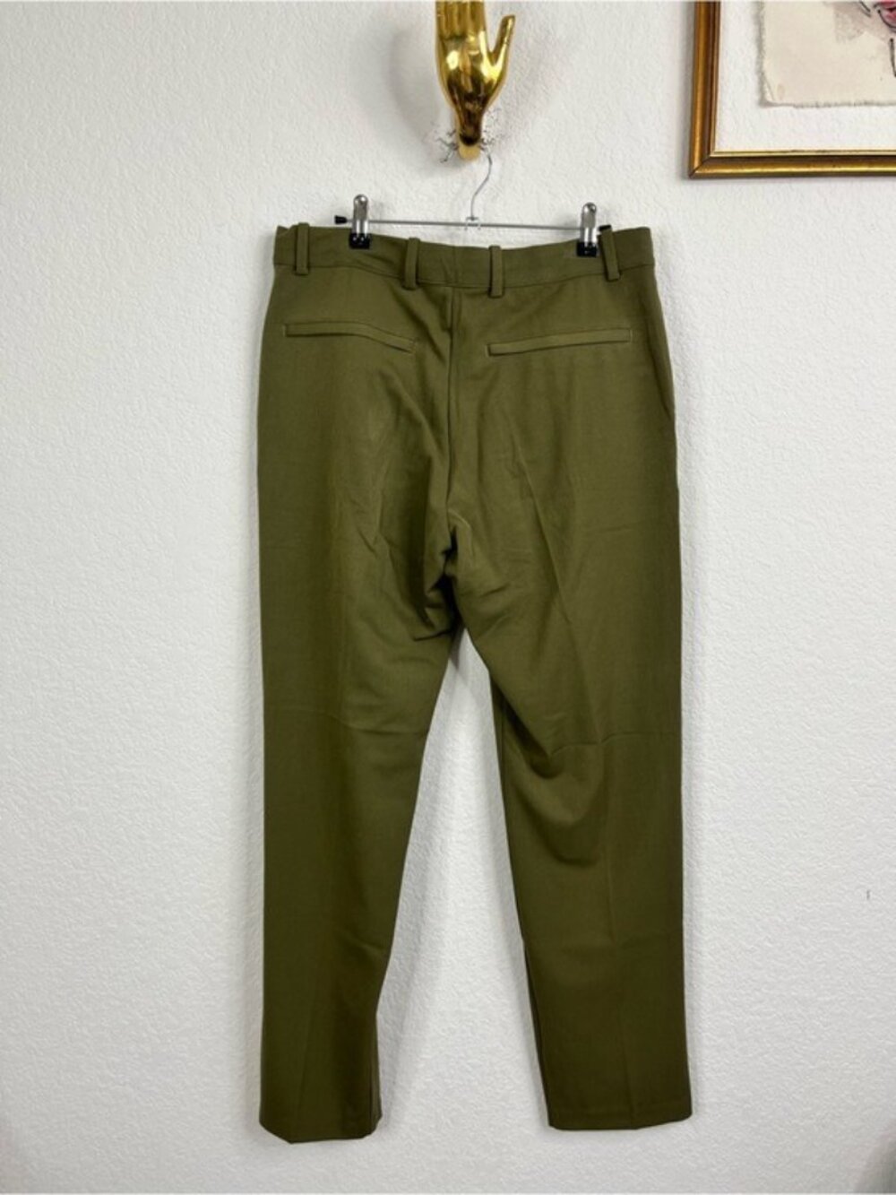 Quince Ultra Stretch 24/7 Smart Chino Bayberry Olive Pants Trousers 32x30